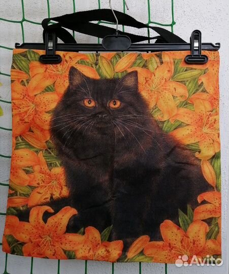 Сумка шопер из ткани