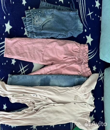 Пакеты с детскими вещами