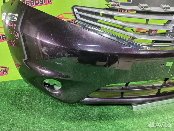 Бампер nissan, E12,NE12 note 1 модель