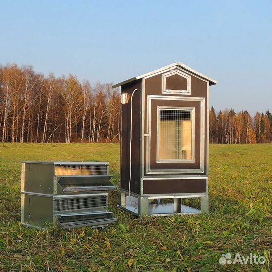 Автономный уличный птичник 