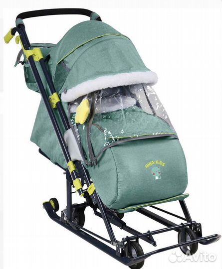 Санки коляска nika