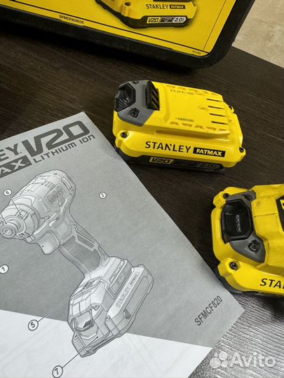 Шуруповерт импакт Stanley fatmax 20V