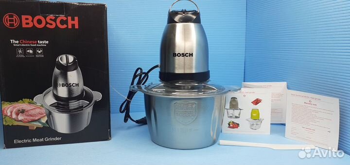 Электрическая мясорубка Измельчитель Bosh 800вт