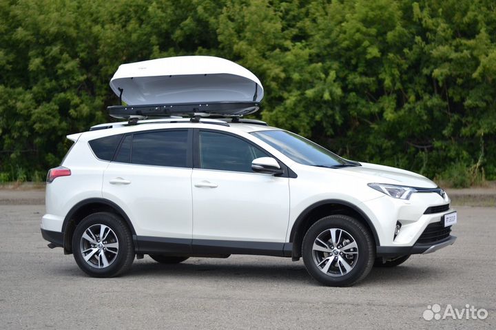 Автобокс багажник на крышу Toyota Rav 4