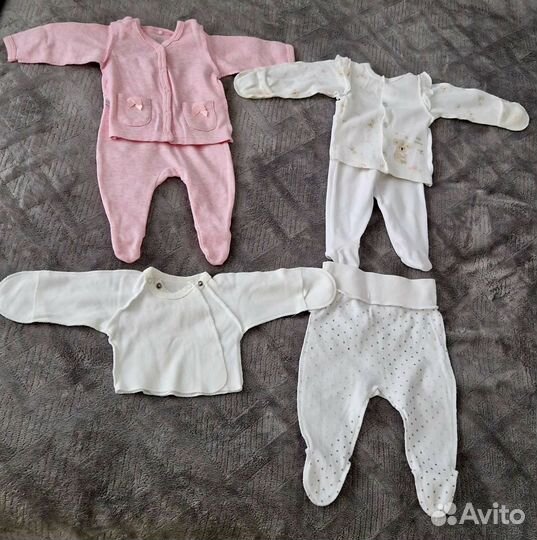 Детские вещи для новорожденных на девочку пакетом