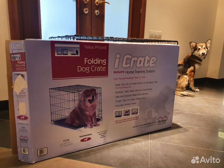 Клетка для собаки 91-58-64 Midwest iCrate