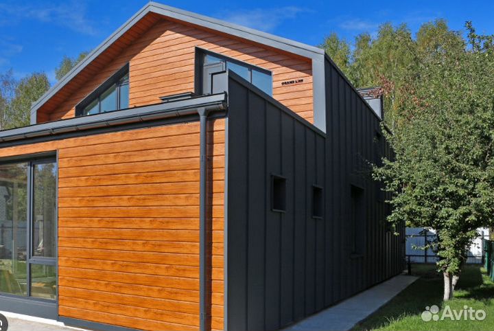 Монтаж металлического сайдинга под ключ с гарантие