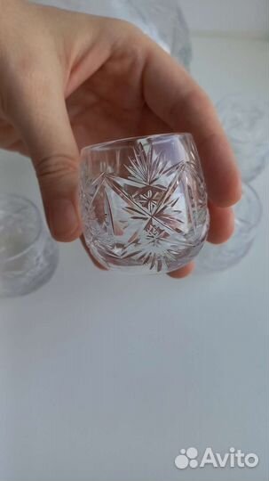 Набор для коньяка, хрусталь