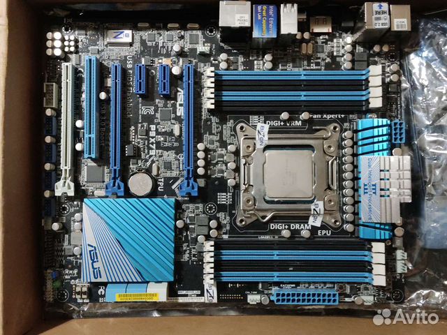 Материнская плата asus P9X79 под ремонт купить в Москве | Электроника ...