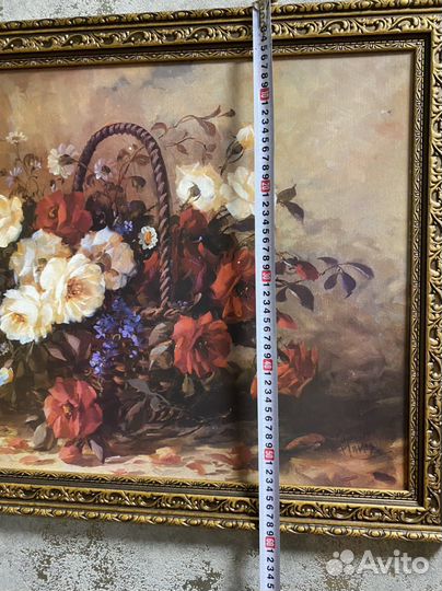 Картина репродукция в раме 50 на 70