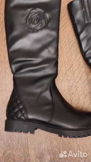 Сапоги новые демисезон р 36