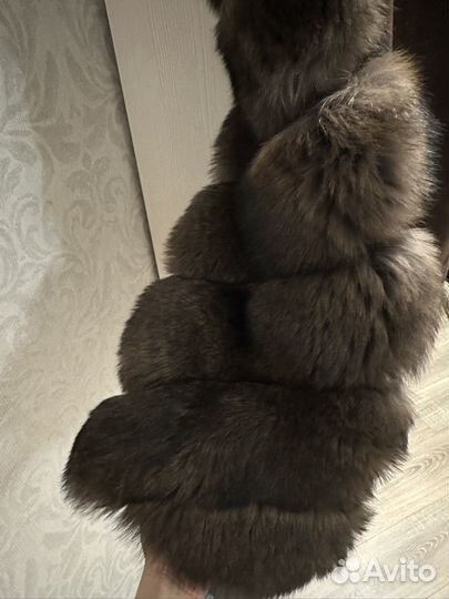 Жилет женский с мехом