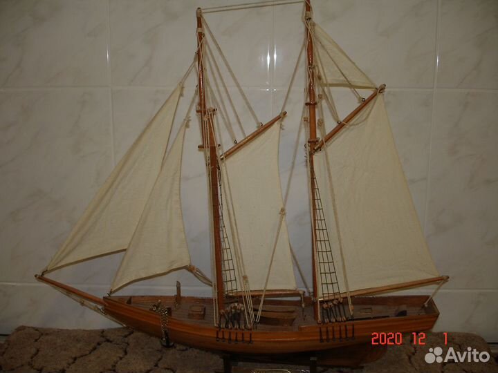 Модель «Парусник» «blue nose»