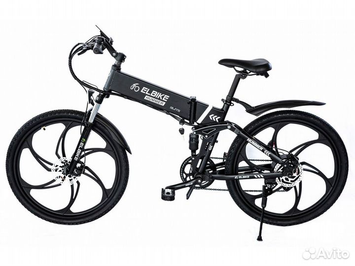 Электровелосипед Elbike Hummer Elite 13 (черный)