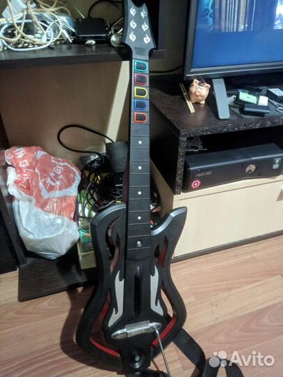 Xbox 360 slim freeboot, Гитара, Кинект, Микрофоны