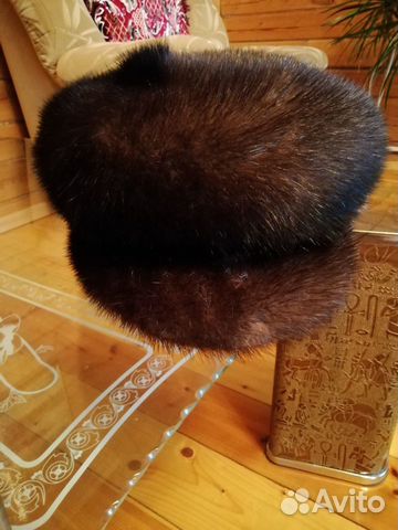 Шапка норковая женская