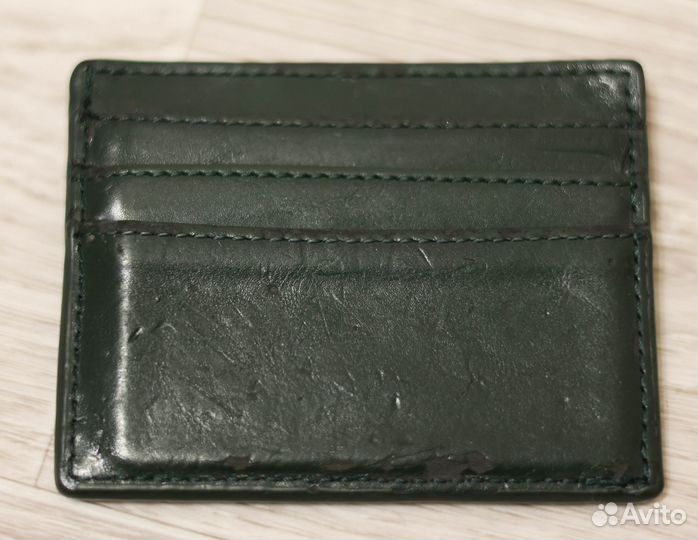 Картхолдер Mango темно-зеленый