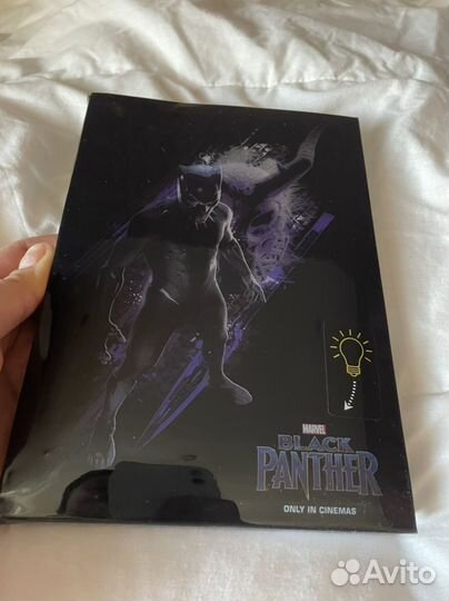 Светящийся блакнот marvel