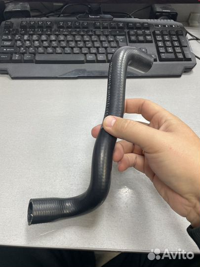 Патрубок охлаждения от флянца к помпе audi vw