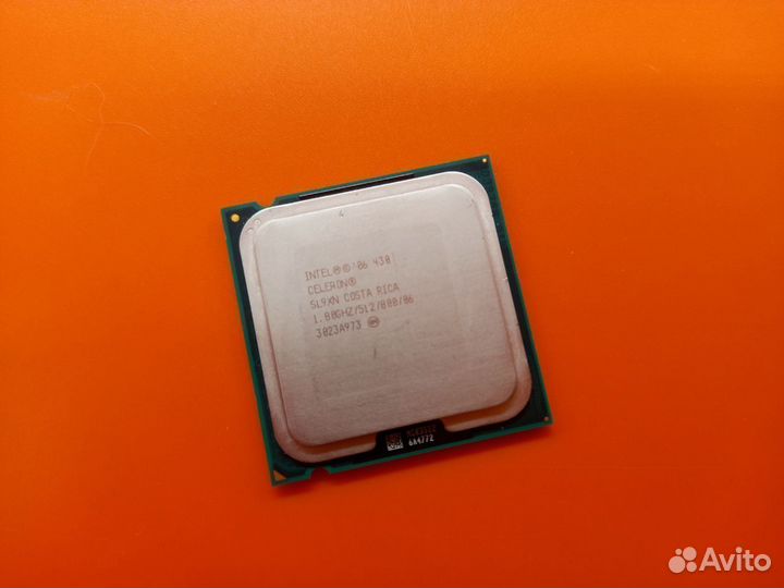33052 Celeron 430 LGA775 1.80GHz 1ядро 1 поток 10