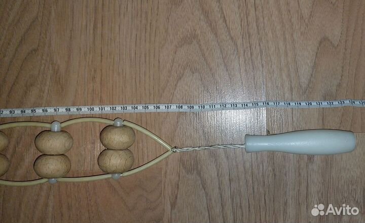 Массажёр двухрядный Роликовый массажер времен СССР