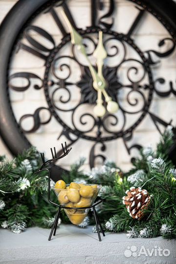 Бокал новогодний олень