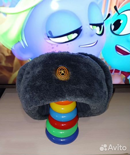 Шапка ушанка военная