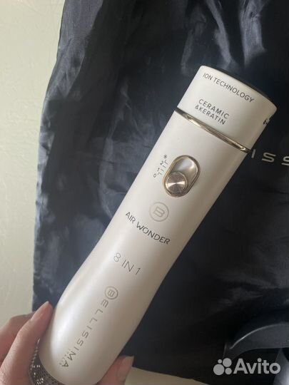 Фен расческа bellissima