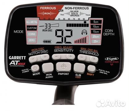 Металлоискатель Garrett AT MAX новый + наушники