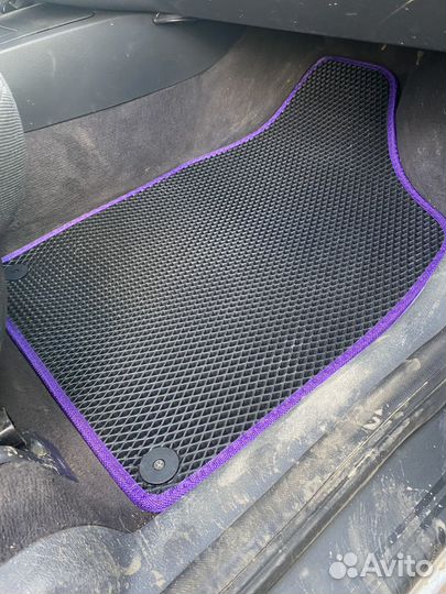 Ева коврики eva с бортами в автомобиль