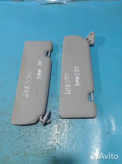 Козырек солнцезащитный - комплект BMW 1-серия E87