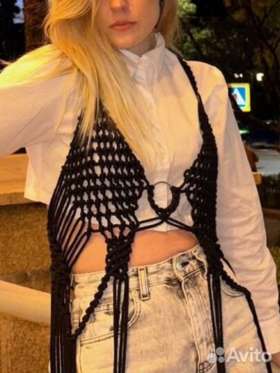 Макраме топ