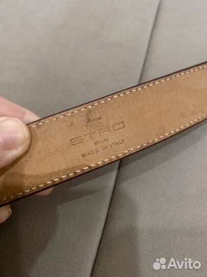 Кожаный ремень Etro