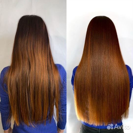 Кератиновое выпрямление волос ботокс