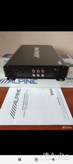 Усилитель 4 канальный alpine