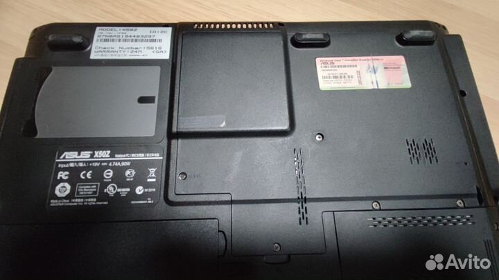 Ноутбук Asus на запчасти