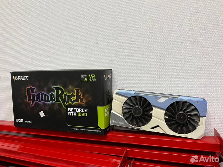 GTX 1080 8GB Palit GameRock / в коробке, на пломбе