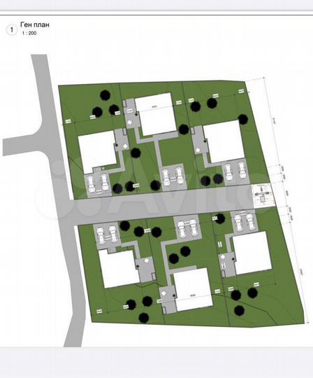 Дом 200 м² на участке 4 сот.