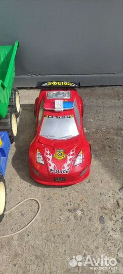 Большой грузовик и машинки