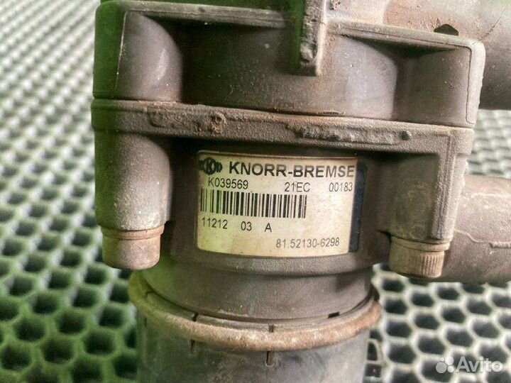 Кран тормозной ножной MAN TGX