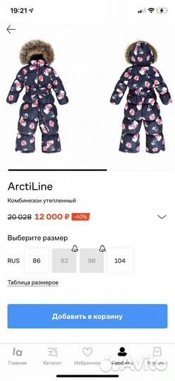 Комбинезон зима ArctiLine