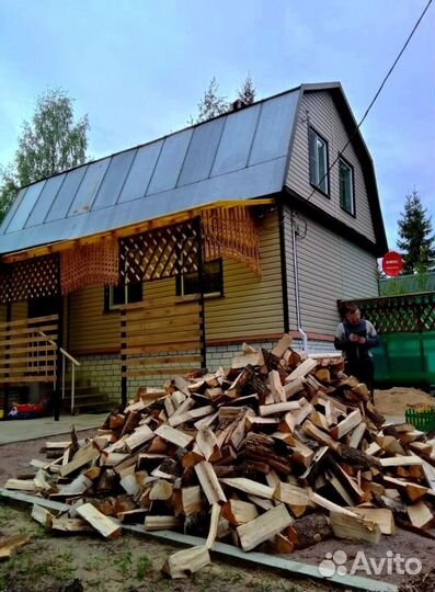 Дрова колотые