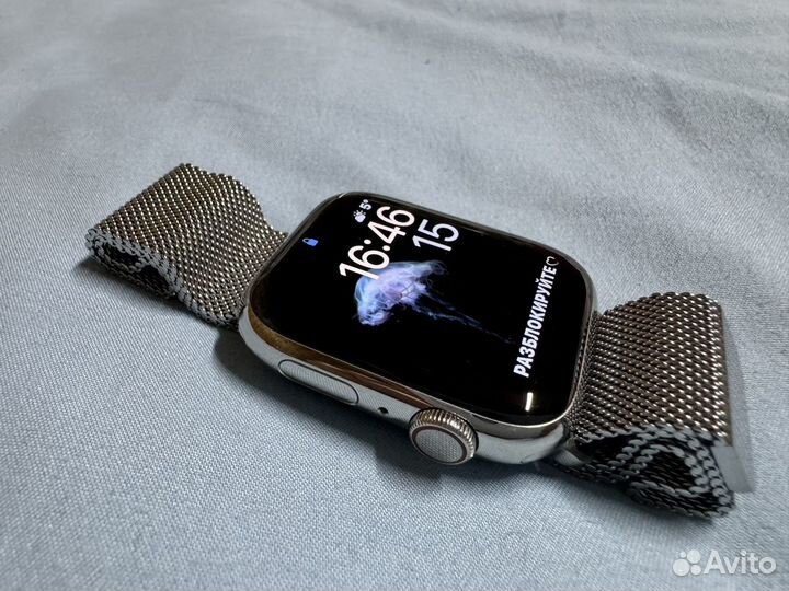 Apple watch series 7 45 мм stainless steel