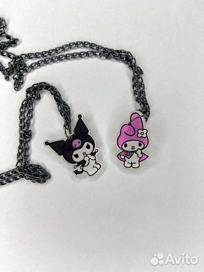 Кулон с подвеской