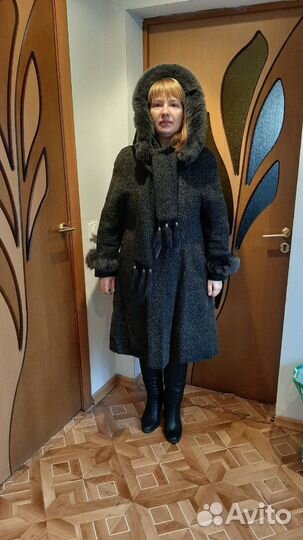 Пальто зимнее