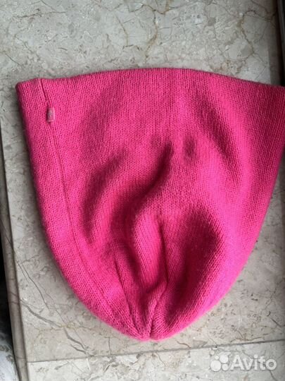 Шапка розовая