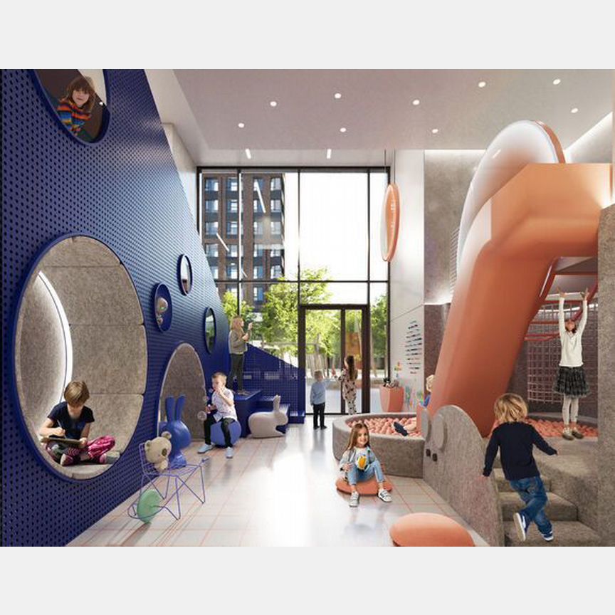 1-к. апартаменты, 54,3 м², 11/11 эт.