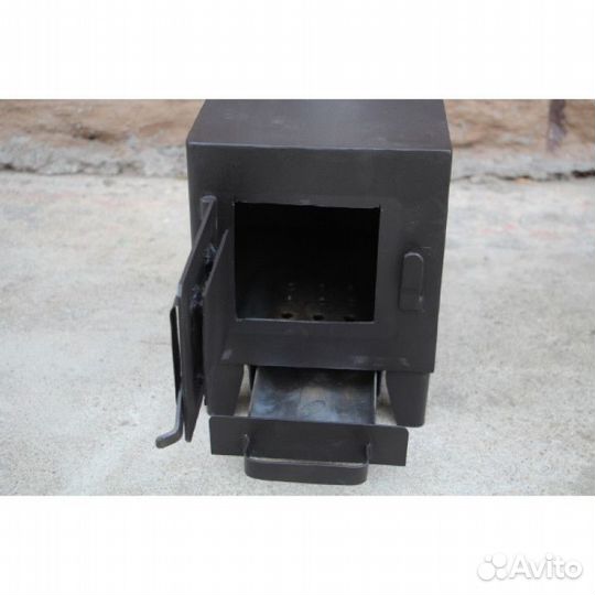 Мини печь на дровах для палатки