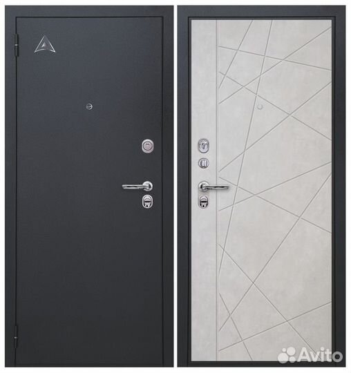 Входная дверь толстяк Хьюстон в 3-х цветах