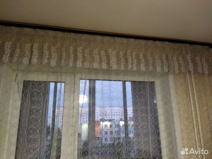 Шторы на кухню арка